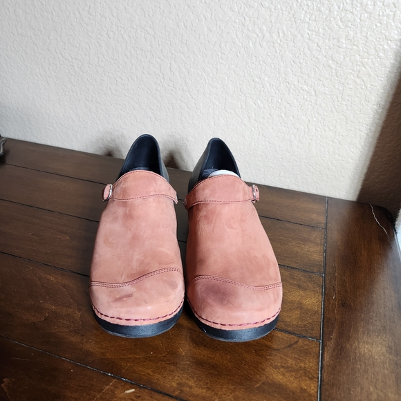 Rocky 4 Eursole Suede Women's Size 9 Eu 40 Mules in Rust and Black - Picture 2 of 7